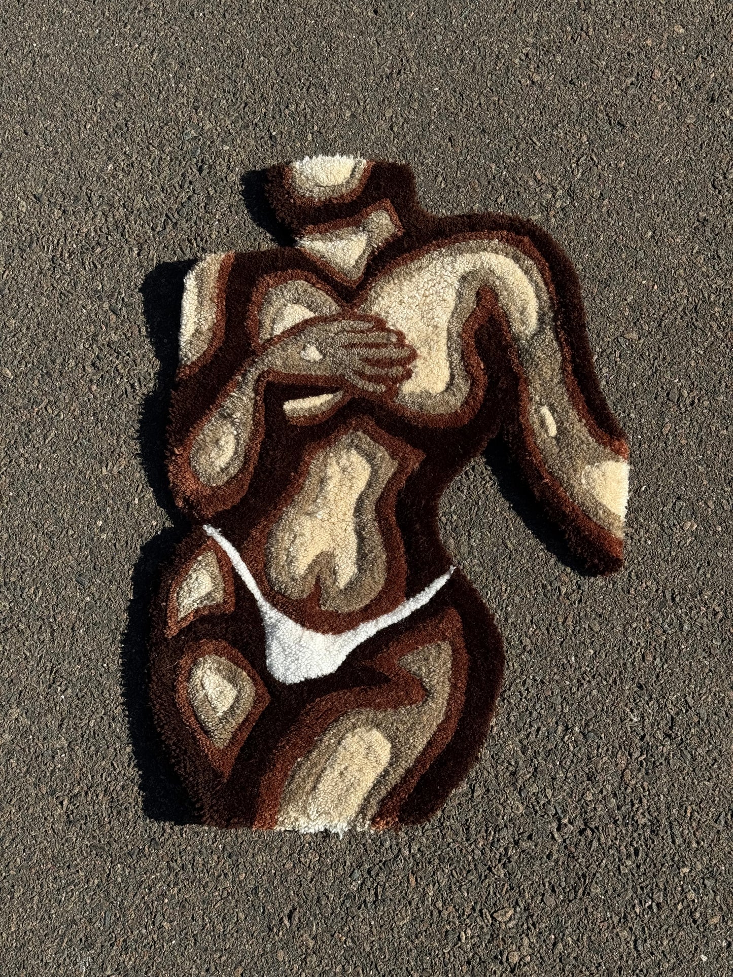 Body Silhouette Rug