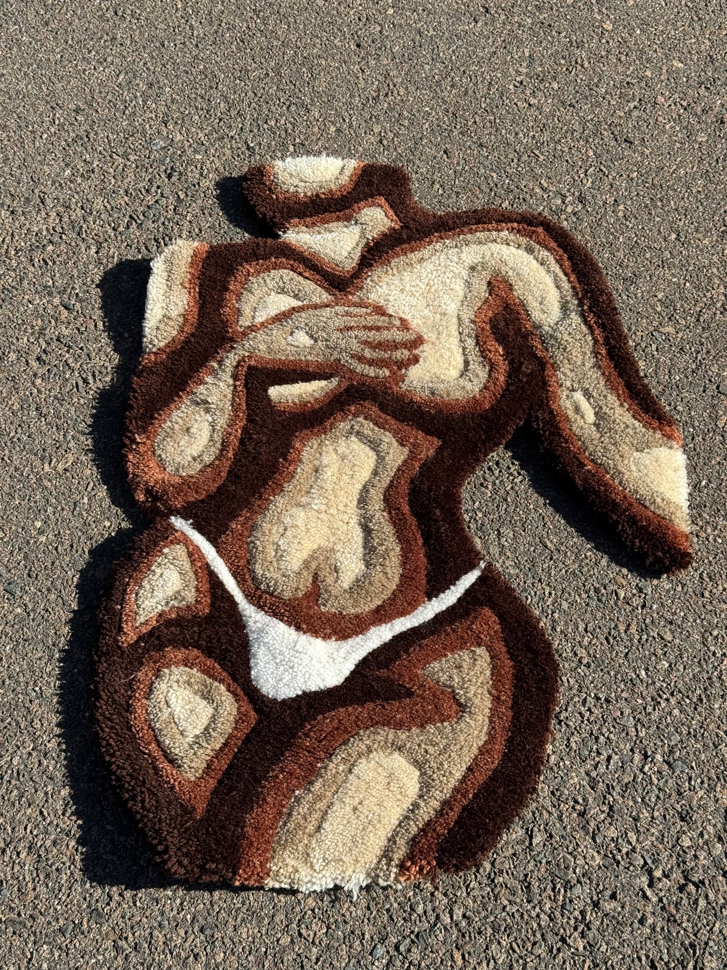 Body Silhouette Rug